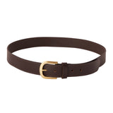 Genuine Full Grain Leather Belt - Casual Brown - 1502BR
