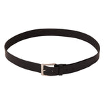 Genuine Full Grain Leather Belt - Casual Black - 1507BL