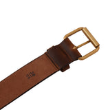 Genuine Full Grain Leather Belt - Oil Pull Up - Brown - 1551OLPL
