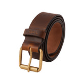 Genuine Full Grain Leather Belt - Oil Pull Up - Brown - 1551OLPL