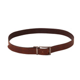 Genuine Full Grain Leather Belt - Crocodile Print - Tan / Brown Reversible - 1711TNBR