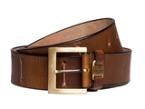 Genuine Full Grain Leather Belt - Oil Pull Up - Brown /Tan - 1752OLPL