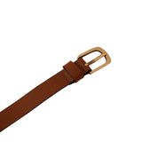 Genuine Full Grain Leather Belt - Woman's Classic Tan - 2300TN