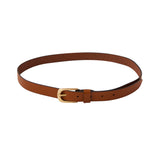 Genuine Full Grain Leather Belt - Woman's Classic Tan - 2300TN