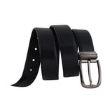 Genuine Full Grain Leather Belt - Classic Black - 34CLBL