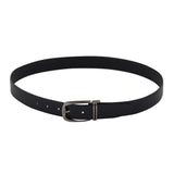 Genuine Full Grain Leather Belt - Classic Black - 34CLBL
