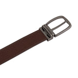 Genuine Full Grain Leather Belt - Classic Brown - 34CLBR