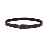 Genuine Full Grain Leather Belt - Classic Brown - 34CLBR