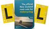 ROAD CODE FOR MOTORCYCLISTS (MOTORBIKE) WITH LEARNERS "L" PLATE - LATEST EDITION