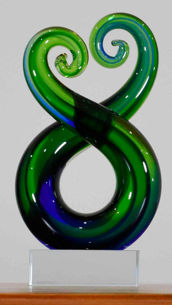 Koru Pair Green Blue 27 CM