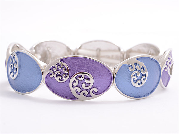 Kiwicraft Koru Elastic Bracelet with Box - Blue