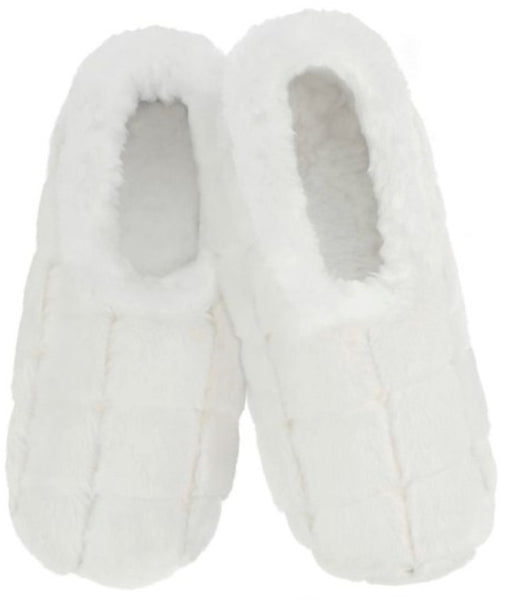 Slumbies - Women's Large Ok Square Cream Foot Covering
