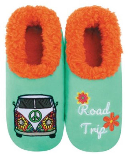 Slumbies - Women's Small Simply Pairables Road Trip Foot Covering