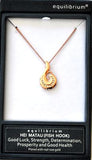 HOOK NECKLACE - EQUILIBRIUM ROSE GOLD PLATED
