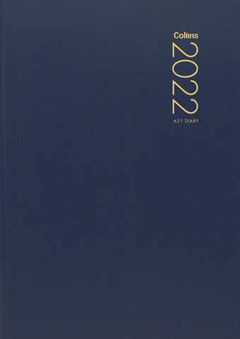 COLLINS DIARY A51 NAVY EVEN YEAR