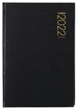 COLLINS DIARY A52 BLACK EVEN YEAR