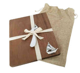 !!! Personalised Board with Spreader & Burlap Bag