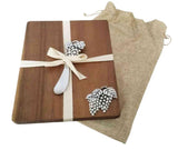 !!! Personalised Board with Spreader & Burlap Bag