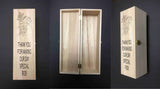 !!! Personalized Wooden Wine Box Hinge Lid
