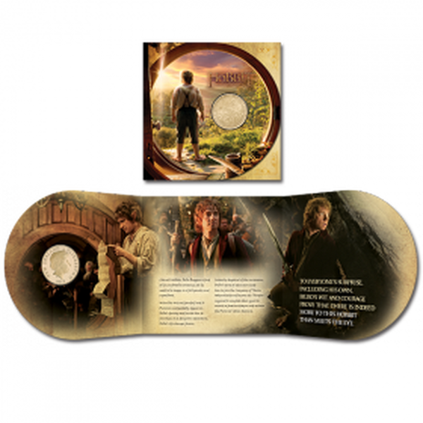 THE HOBBIT: AN UNEXPECTED JOURNEY BRILLIANT UNCIRCULATED COIN