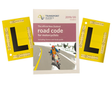 ROAD CODE FOR MOTORCYCLISTS (MOTORBIKE) WITH LEARNERS "L" PLATE - LATEST EDITION