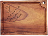 Personalised Engraved Acacia Wood Chopping Board Gift For Special Friend