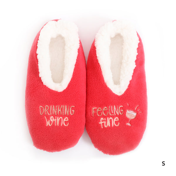 Sploshies - Women's Medium Duo Wine Foot Covering Slipper