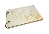 General Guest Book With Script Fonts