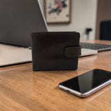 Men’s Everyday Button Tab Wallet - Brown