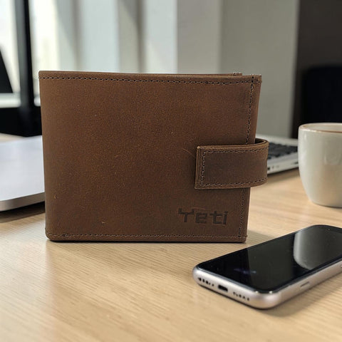Men’s Everyday Button Tab Wallet - OLPL