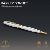 Parker Sonnet Stainless Steel GT Ballpoint Pen
