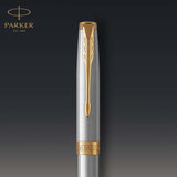 Parker Sonnet Stainless Steel GT Ballpoint Pen
