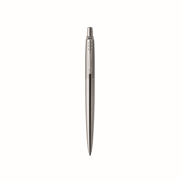 Personalised Parker Jotter Stainless Steel Chrome Trim Ballpoint Pen - Gift Box
