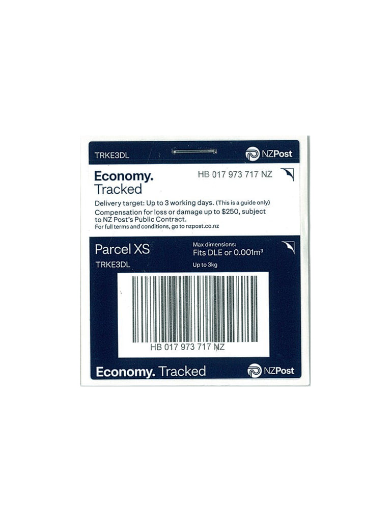 Economy 3kg Tracked DL (XS-Extra Small) Prepaid Ticket