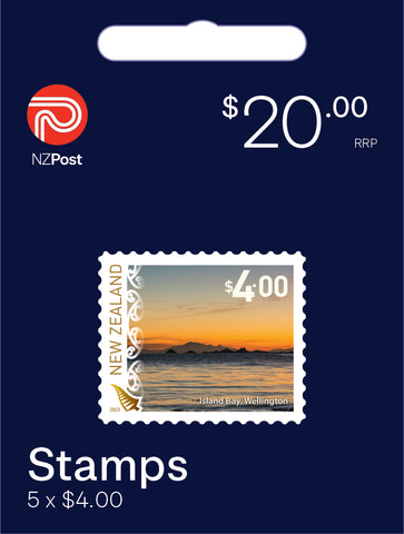 $4.00 Stamp Booklet (5 Stamp / Book)