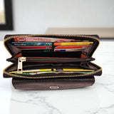 Woman’s Genuine Leather Zip Around Purse