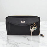 Woman’s Genuine Leather Zip Around Purse