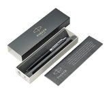 Personalised Parker Jotter XL Matte Black Chrome Trim Ballpoint Pen