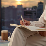 Personalised Parker Jotter Waterloo Blue Chrome Colour Trim Ballpoint Pen