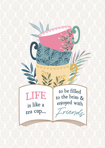 Life Friends - Microfibre Cloth - Tea Towel