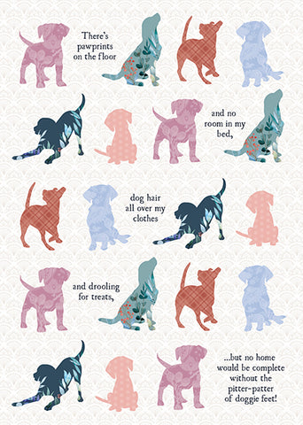 Dogs - Microfibre Cloth - Tea Towel