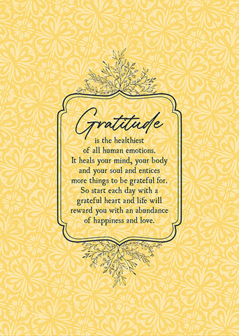 Gratitude - Microfibre Cloth - Tea Towel