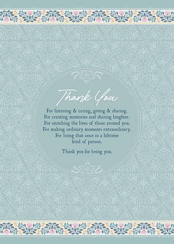 Thank You - Microfibre Cloth - Tea Towel