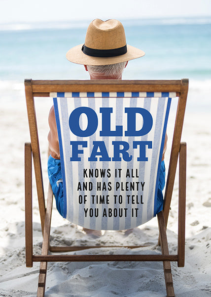 Old Fart - Microfibre Cloth - Tea Towel