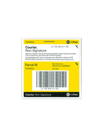 Courier Non Signature 3kg C4 (Medium) Tracked Prepaid Ticket
