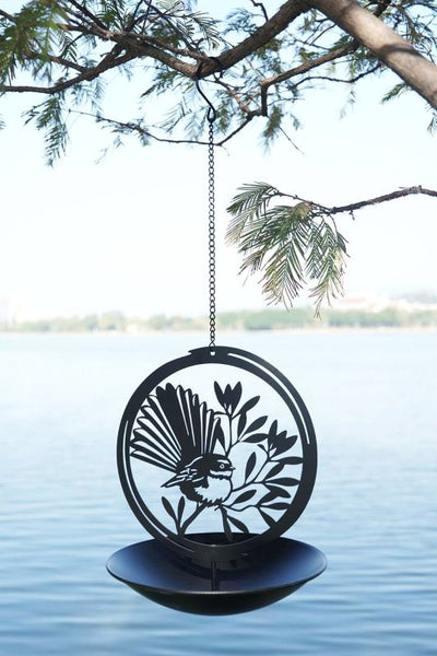 Metal Bird Feeder Hanging - Fantail