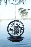 Metal Bird Feeder Hanging - Morepork