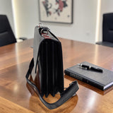 Genuine Leather Multifunctional Office Bag GM BL-TAN