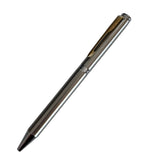 Personalised Parker Folio Stainless Steel Ball Pen With Gold Plated Trim