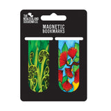 Jo May - Ponga and Pohutukawa Set of 2 Magnetic Bookmarks